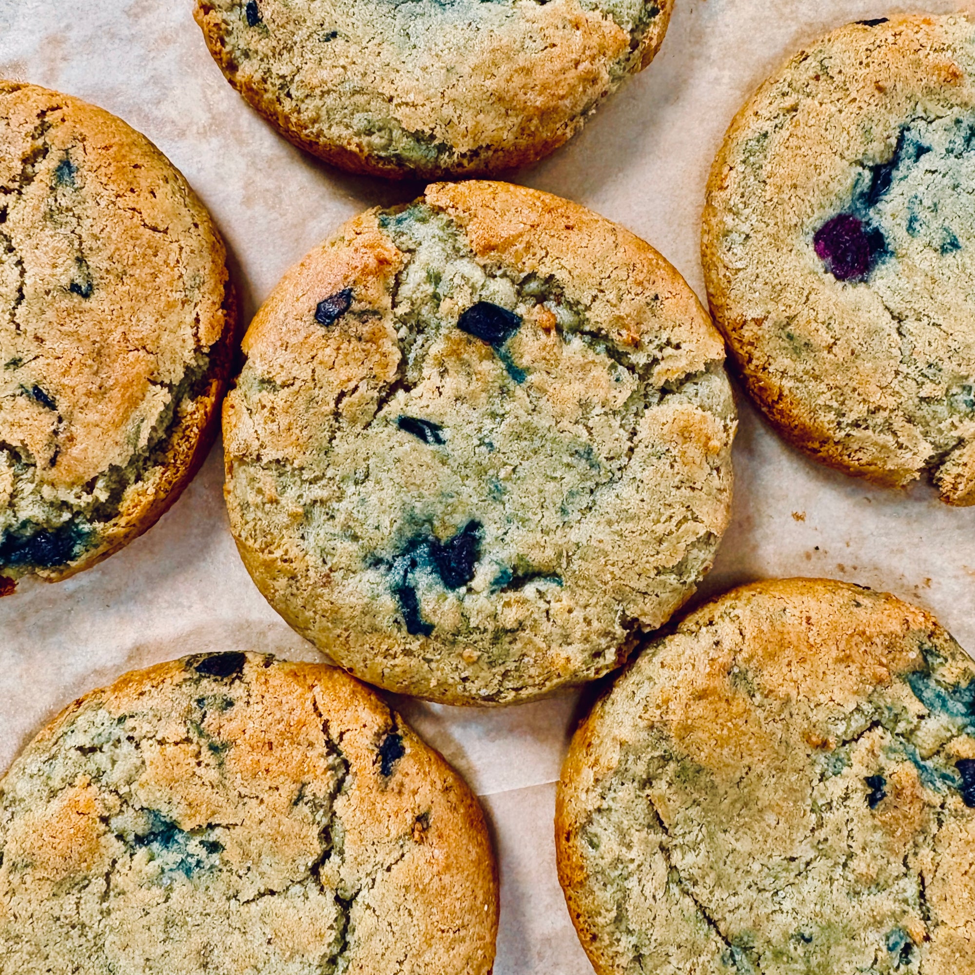 Blueberry + Honey Cornbread (G.F.)