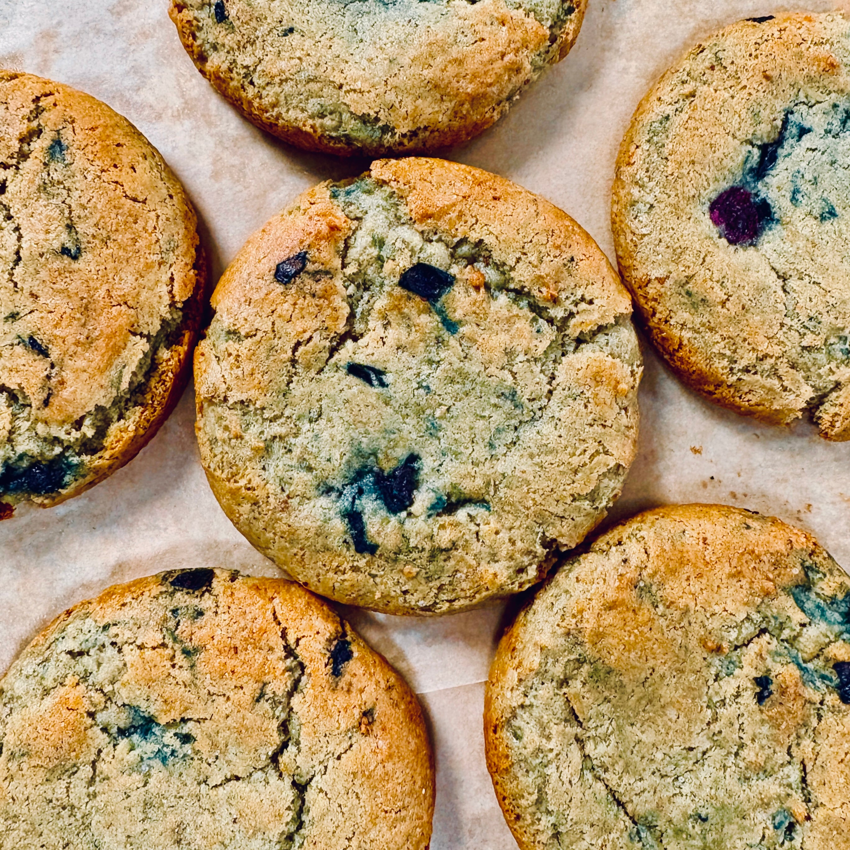 Blueberry + Honey Cornbread (G.F.)
